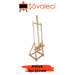FRN2310 Profesyonel Tekerlekli Ressam Şövale | 320cm Kapasite
