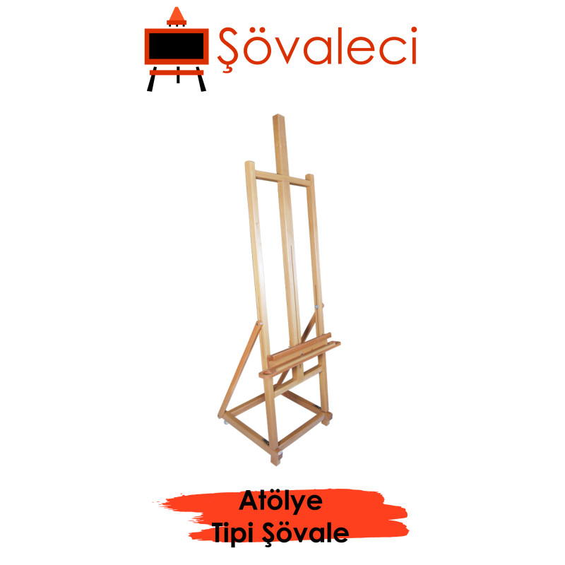 FRN2310 Profesyonel Tekerlekli Ressam Şövale | 320cm Kapasite