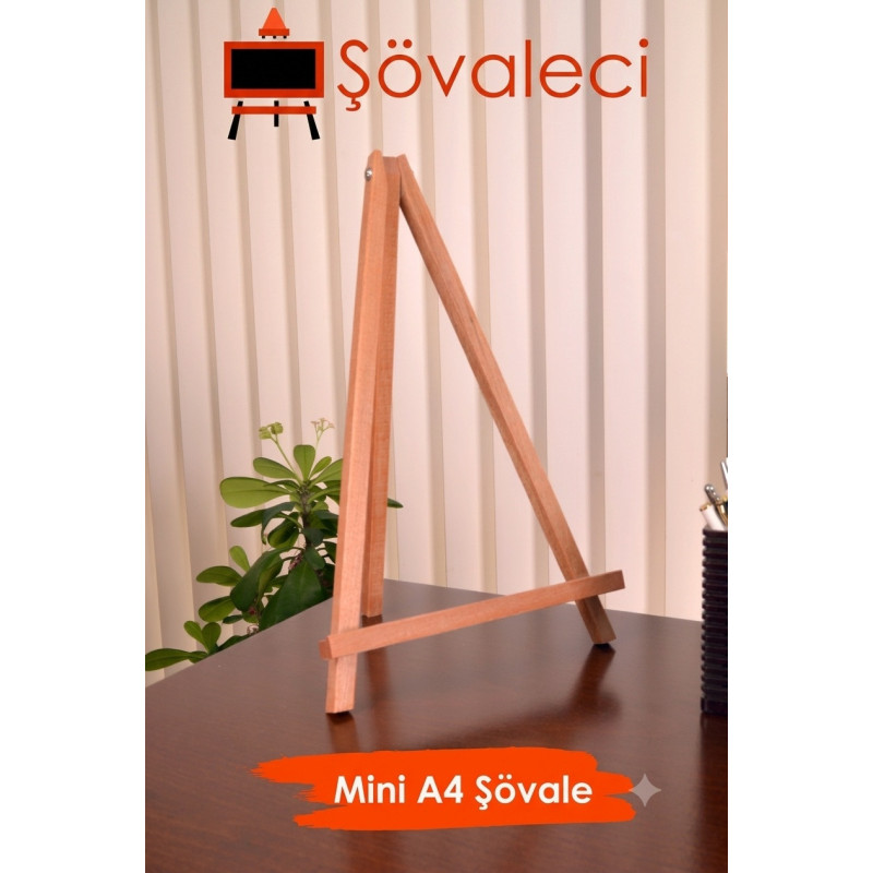 Üçgen Mini A4 Şövale