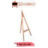 A Tipi Şövale | Katlanabilir Ahşap Ressam Şövalesi
