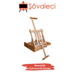 Masaüstü Çekmeceli Şövale